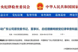 中国移动广东公司原董事长被查图片