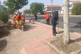 即墨区段泊岚镇：完善环境卫生基础设施，助力优化营商环境图片