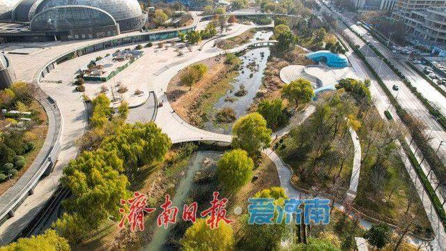 晴暖冬日好去处 腊山河公园彩林如画引客来