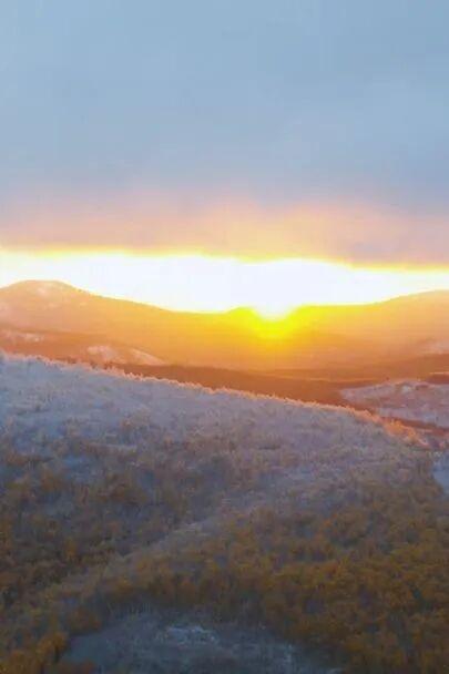 呼伦贝尔醉美初冬