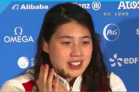 外媒记者质疑潘展乐，张雨霏霸气反问：为什么菲尔普斯、莱德基没有人敢质疑？图片
