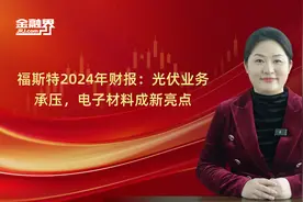 福斯特2024年财报：光伏业务承压，电子材料成新亮点视频封面