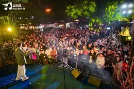 一首歌一座城一份情！新歌《太平路》在文昌阁路边音乐会首发图片