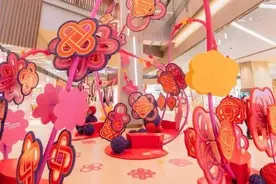 红红火火中国年！上海商圈龙年氛围感已拉满→图片