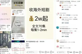 1人负责大纲5个枪手代写  甚至还有未成年人丨起底短剧编剧帮图片