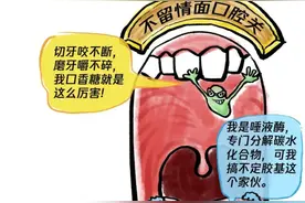 不吞一次口香糖，你永远不知道自己的肠胃有多优秀图片
