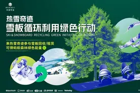 绿色低碳理念再深入，热雪奇迹开启“雪上新生”雪板循环利用行动图片