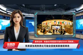 道明证券：美国经济衰退的可能性为50% 预期美联储将提前至6月宣布降息