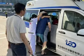 一航班上海出发后约20分钟突发状况！紧急备降青岛，9分钟完成关键救援图片