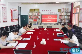 云南省教育厅云南省招生考试院到云南机电职业技术学院检查和指导2024年招生录取工作图片