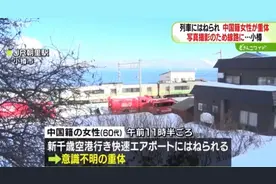 一中国游客在日本遭列车撞击身亡，当地警方：为拍照闯入铁轨！详情披露，网友：很容易误入轨道图片