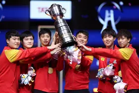 横扫法国队，中国男乒实现世乒赛团体赛11连冠图片