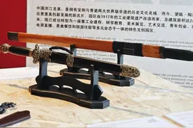 国际化、时尚范！龙泉宝剑亮相米兰设计周图片