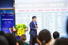 数学如何推动现代科技发展？汤涛院士在广州南方学院番禺附中开讲图片
