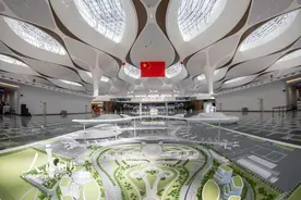 兰州中川国际机场T3航站楼即将投入运营图片
