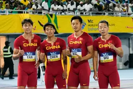 （巴黎奥运会）田径——中国男子4X100米接力队锁定巴黎奥运会“席位”图片