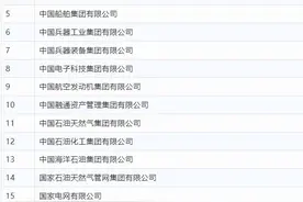 100家央企名录公布图片