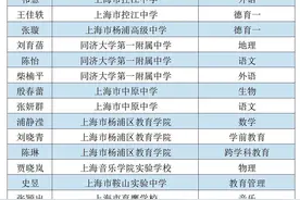 杨浦+27！2024年中小学（中职）正高级教师名单出炉图片