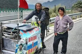 徒步西藏3000公里治愈妻子抑郁，他又变身短视频博主准备再战新疆图片
