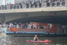果然视频｜天津大爷回应退出狮子林桥跳水，未来或去其他地方跳图片