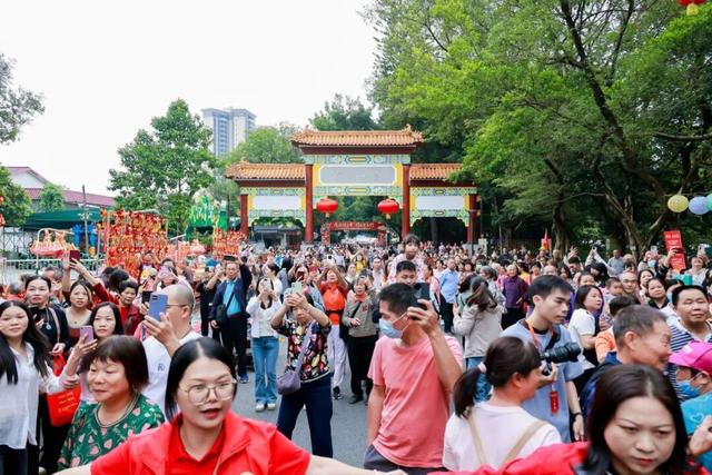 多图！超10万人参与！今日，四会贞山超热闹！