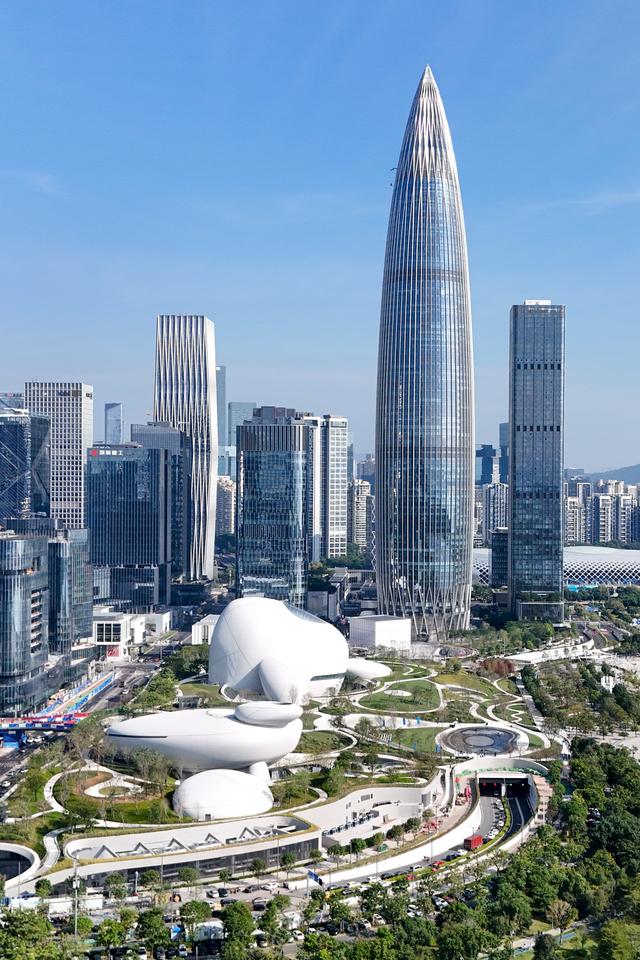 深圳湾文化广场“水落石出”  大湾区文化地标“上新”