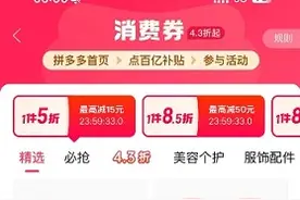 拼多多百亿补贴正式启动11.11，首推“百亿消费券”活动图片