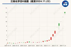 股价连续多个交易日大涨 三维化学：正丙醇价格波动的可持续性具有不确定性图片