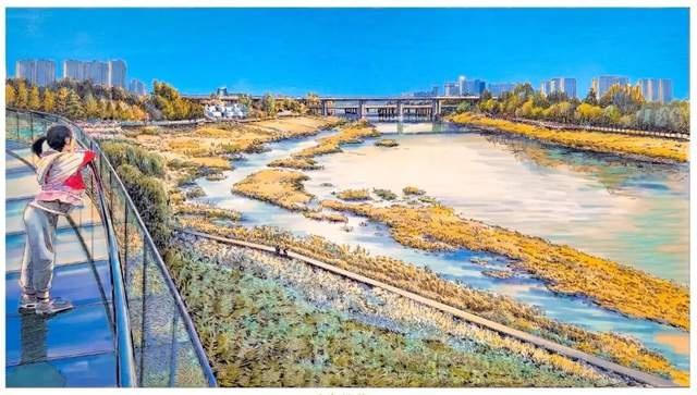 嗨！我画下了赏秋的你