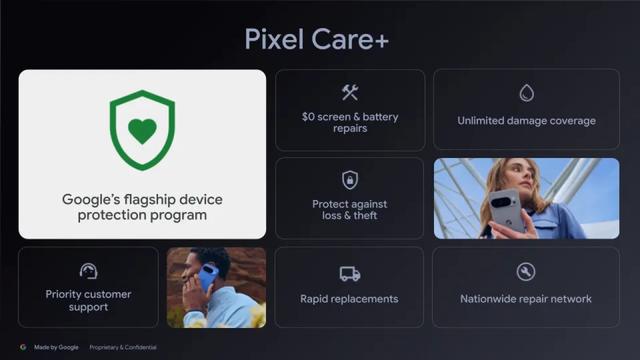 Google推出升级版设备保护计划 PixelCare+