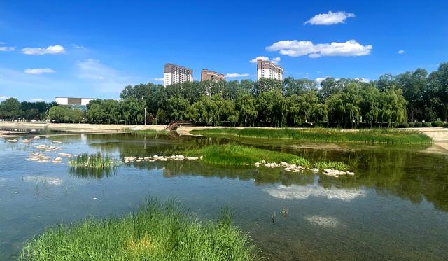 组图丨初秋天马湖的诗意风景