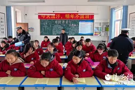 彬州市：交通安全进校园 铺好成长“平安路”图片