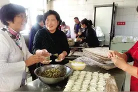 爱在重阳节|海阳市凤海社区联合善世老年公寓开展敬老活动图片