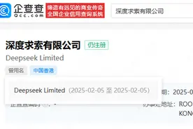 香港DeepSeek公司更名深度求索图片