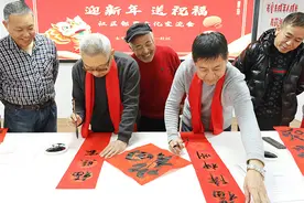 新春将至 福气送到图片