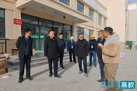 甘肃民族师范学院党委书记带队开展校园巡查工作图片