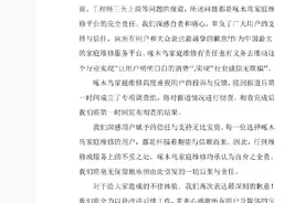 啄木鸟回应被3·15晚会点名：深感自责和痛心，已成立调查组彻查图片