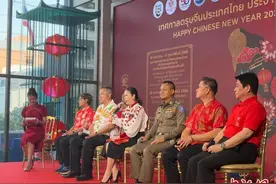 2025年泰国“欢乐春节”活动丰富多彩图片