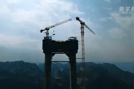 “桥”见贵州：探访在建世界最高桥——花江峡谷大桥图片