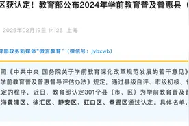 上海幼儿园要实行免费教育了？系对学前教育普及普惠政策误读图片