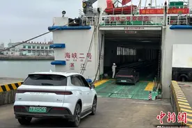 琼州海峡春运首日：全预约过海保畅通 “车辆随来随走”图片
