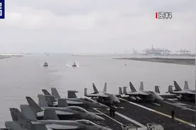 胡塞武装：继续打击美航母图片