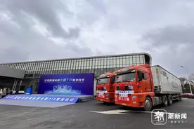 小商品出海又添新通道 浙江首票“TIR+跨境电商”货物义乌发运图片