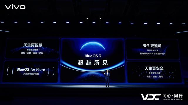 vivo AI战略“个人化” 原系统6、蓝河操作系统3亮相开发者大会