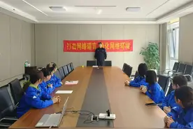 兰考惠安：深入企业开展“拒绝网络谣言”普法宣传图片