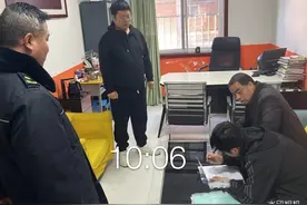 灞桥区洪庆街道“双减办”突击检查托管机构图片