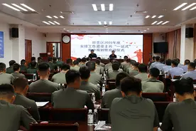 青岛市即墨区组织2025年度由政府安排工作退役士兵集中报到暨欢迎仪式图片