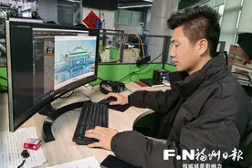 福州“95后”小伙带领团队参与《哪吒2》场景建模图片