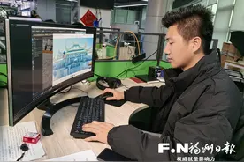 福州“95后”小伙带领团队参与《哪吒2》场景建模图片