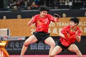 成都国际乒联混合团体世界杯中国队将与韩国队争冠图片